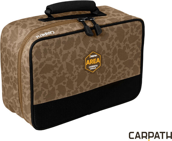 Sac accessoires de pêche Delphin Area TACKLE Carpath Gray, Lime, Silver