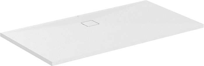 Ideal Standard Flat Evo Brausewanne T5430FO 1700 x 900 x 35 mm, seidenweiß, rechteckig, Ablauf an langer Seite