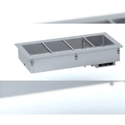 CombiSteel Einbau Bain-Marie 4/1 - automatische Wasserbefüllung