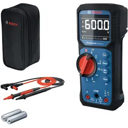 Bosch Professional, Multimeter, GDM 600-15 (CAT III 600V, Hand-Multimeter)