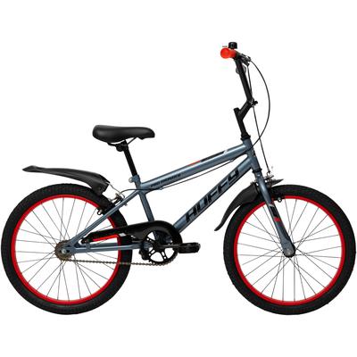 Kinderfahrrad HUFFY "Pro Thunder" Gr. 28, grau, Fahrräder, Kinder, 28cm, 20 Zoll (50,80cm) hinten: 20 Zoll (50,80cm)