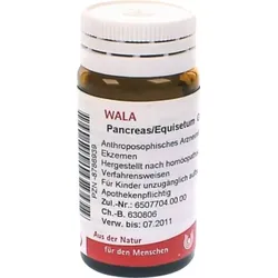 WALA Pancreas/Equisetum 20 g Globuli