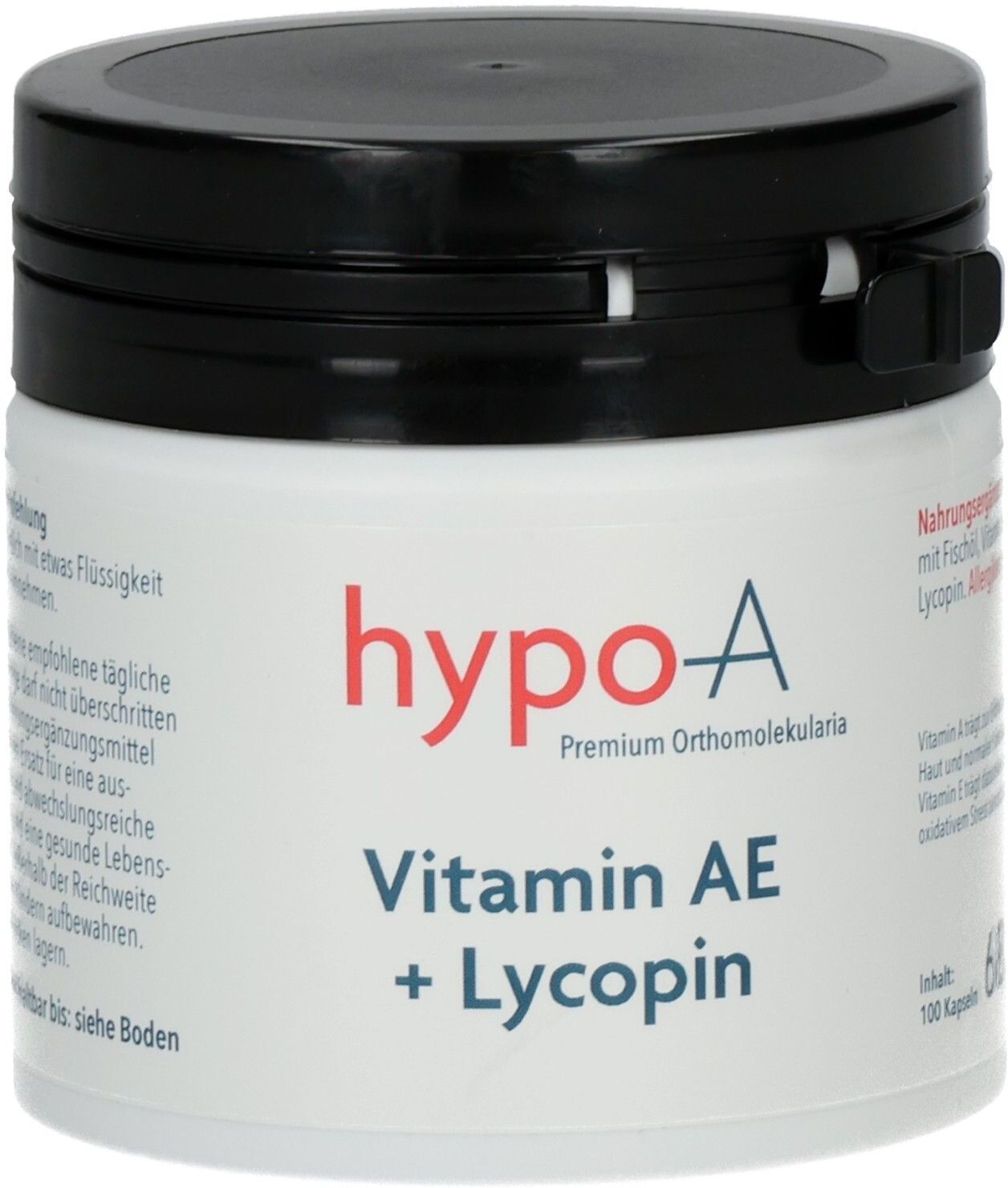 hypo - A Hypo-A Vitamin A+E+Lycopin Kapseln 100 St