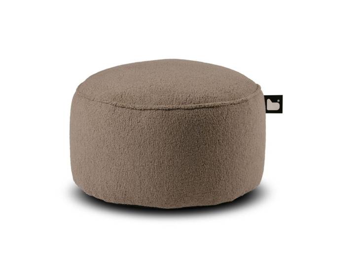 b-bag Extreme Lounging Sitzhocker b-poufe Teddy Mink