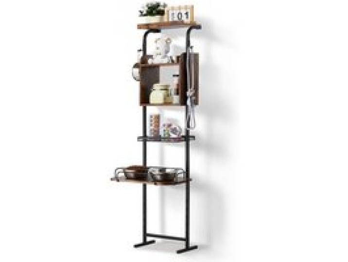 VEVOR Futterstation 500 x 198 x 1450 mm, erhöhte Hundenäpfe, erhöhter Ständer für Hundenapf, Fressnapf, Hundenapfständer, Napfhalter höhenverstellbar, Hundebar für große, mittelgroße & kleine Hunde