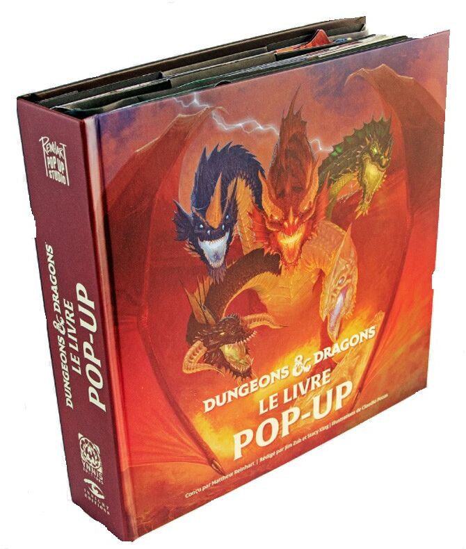 Ynnis éditions Donjons et Dragons - Le Livre Pop-Up