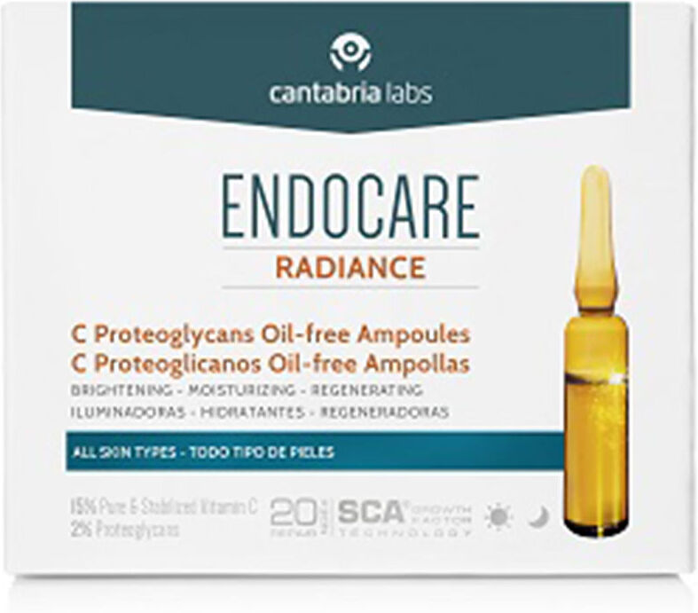 Cantabria Labs Endocare Radiance Proteoglycans ampolas sem óleo 30 x 2 ml