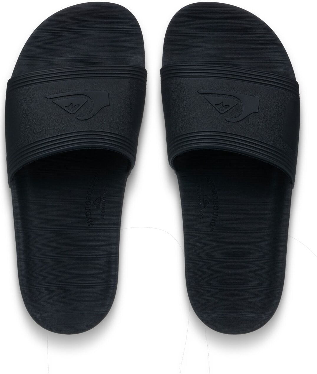 Sandale QUIKSILVER "Dockyard", Damen, Gr. 39, schwarz (schwarz 1), Obermaterial: 100% Synthetik. Futter: 100% Textil-Polyester, Laufsohle: 100% Synthetik-TPR., Schuhe Sandale schwarz 1 39