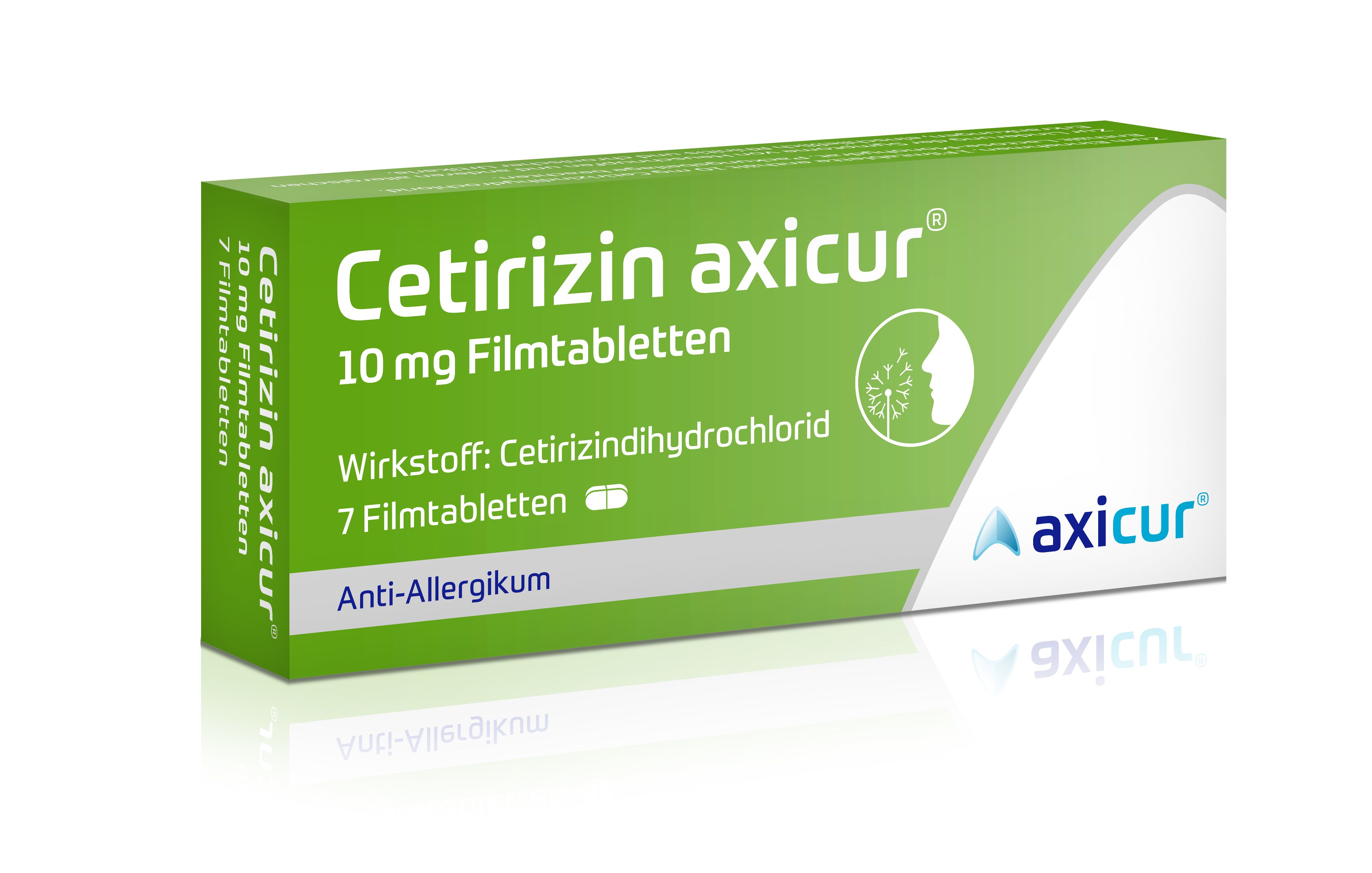 Cetirizin axicur 10 mg Filmtabletten 7 St