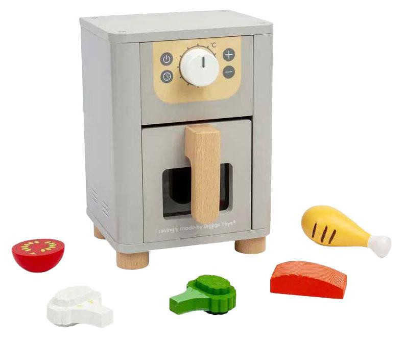 Bigjigs Speelgoed Airfryer Educatieve Keukenset voor Kinderen
