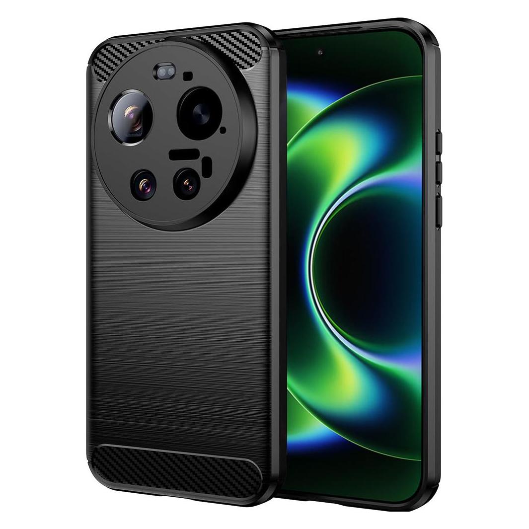 Techsuit - Carbon Silicone - Xiaomi 17 Ultra - Black (Xiaomi 17 Ultra) (65995256)