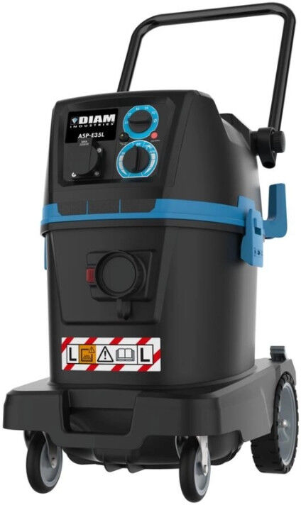 Diam Industries DIAM Aspirateur classe L eau et poussières 35 L 1200 W - ASP-E35L