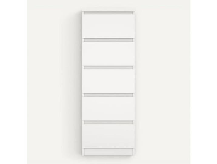 Chiffonnier 5 tiroirs BEST blanc mat