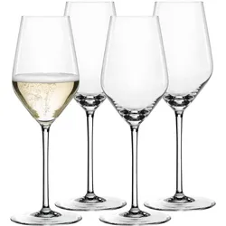 Spiegelau Style Champagnerglas Set, Weingläser, Transparent