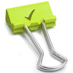 RAPESCO® Foldbackklammern grün 1.9 cm