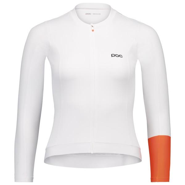 POC - Women's Cadence L/S Jersey - Velotrikot Gr XS weiß