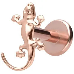Titan Labret mit Innengewinde GECKO