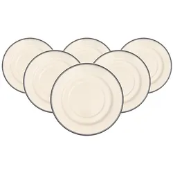 Villeroy & Boch Design Naif Suppen-Untertasse ø 18,7 cm 6er Set