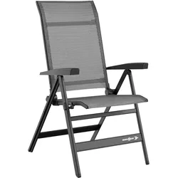 Brunner Campingstuhl Travelounger Air  Medium Salt & Pepper
