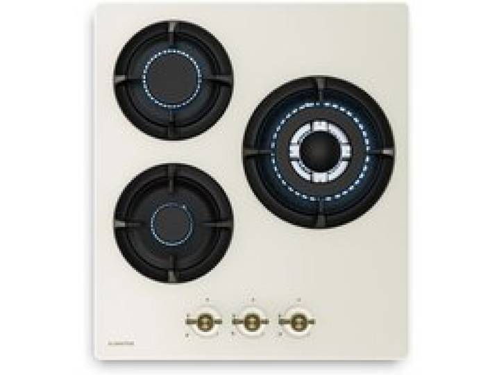 Klarstein Victoria plaque de cuisson gaz 3 brûleurs aluminium compatible gaz naturel et GPL 6050 W 45 cm