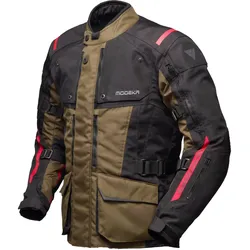 Modeka Varus Motorradjacke - olive-schwarz - L