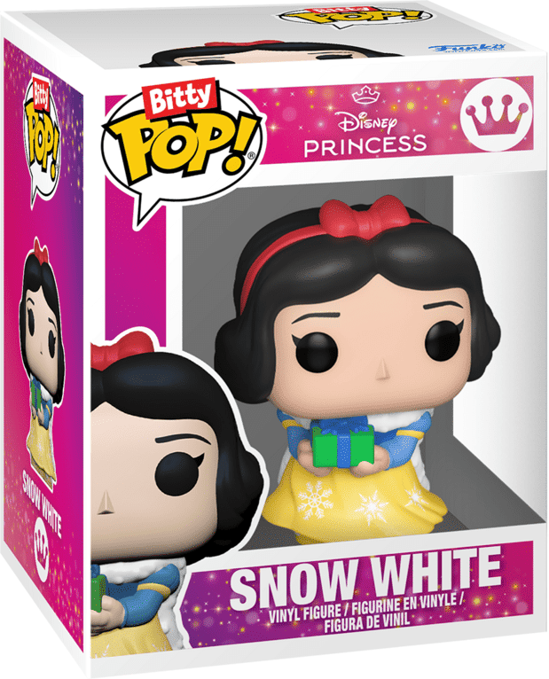 Funko Bitty Pop! Disney Princess Holiday Advent Calendar - 24-Day Countdown with 10 Collectibles & 9 Display Pieces