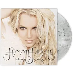 Sony Music, Schallplatten, Femme Fatale/marbled vinyl: white/black (Britney Spears)