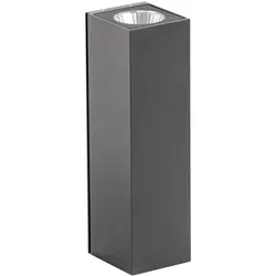 CMD, Gartenbeleuchtung, LED Wandaussenleuchte 2x7W Warmweiss IP65 Anthrazit CMD-9039 (800 lm, IP65)