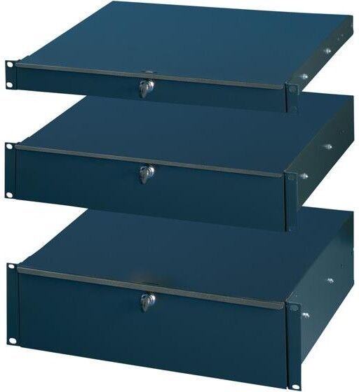 SCHROFF 19"DRAWER 2U RAL7021 - Rack-Zubehör (20110181)