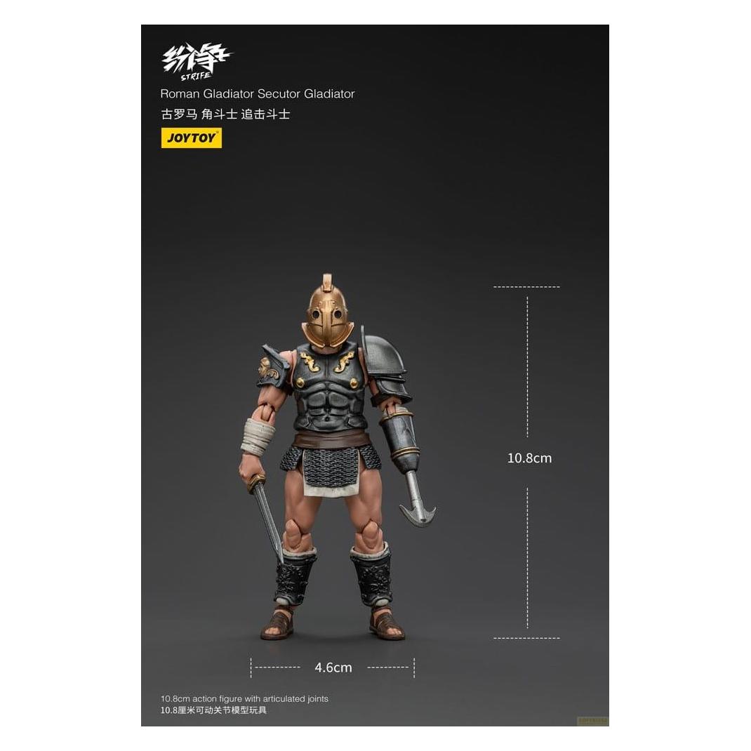 Joy Toy Strife Actionfigur 1/18 Roman Gladiator Secutor Gladiator 11 cm (JT00690)