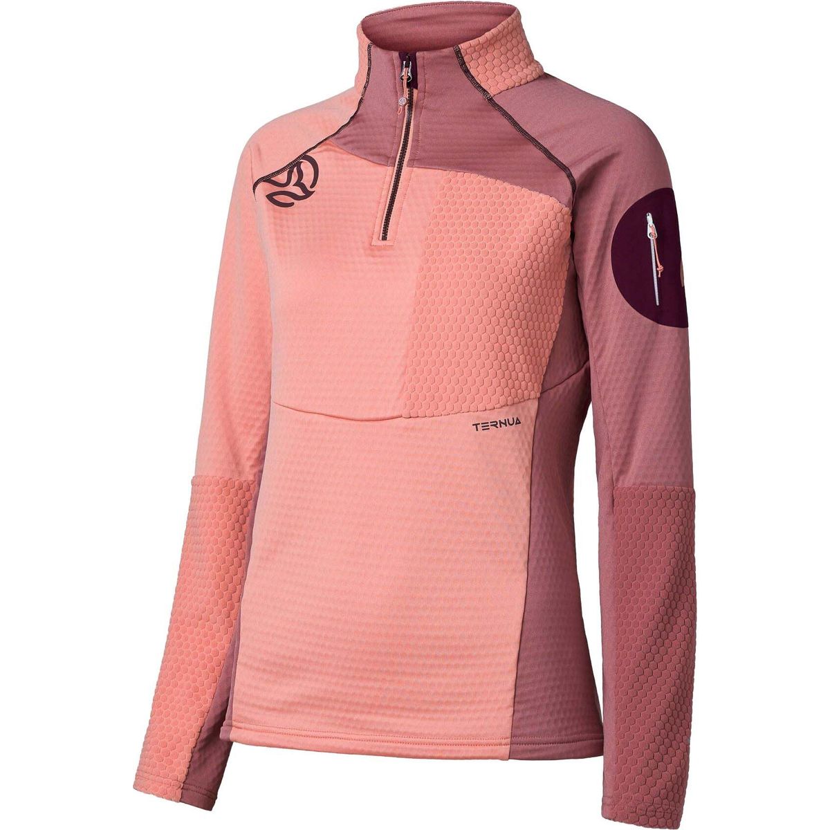 Ternua Ragger 1/2 Zip W fresh dubarry (6929) XL 1208307-6929-XL