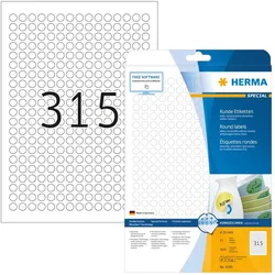 Herma, Etiketten, Etiketten