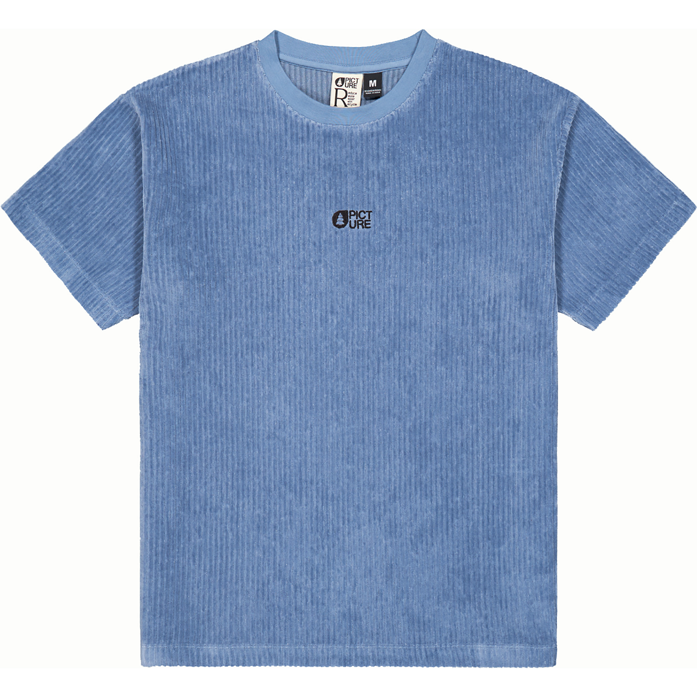 Picture Laikko Damen T-Shirts blau Größe XS Lifestyle Hautfreundlich
