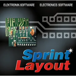 CDR SPRINTLAYOUT - Elektronik Software, Layout-Software, Version 6.0