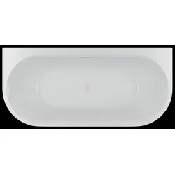 RIHO Desire B2W Badewanne, 1800x840x600mm, 230 Liter, glänzend weiß, B089002005, Ausführung: mit LED Beleuchtung