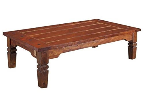 OXFORD Salontafel Geoffrey #429 Acacia Donkerbruin Gelakt B/D/H: 135 x 75 x 40 cm