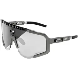 Scicon, Sportbrille, Aeroscope - Sport Performance Sunglasses, Anthracite/Photochromic (anthracite grey, Photochromic Silver Mirror), Mehrfarbig