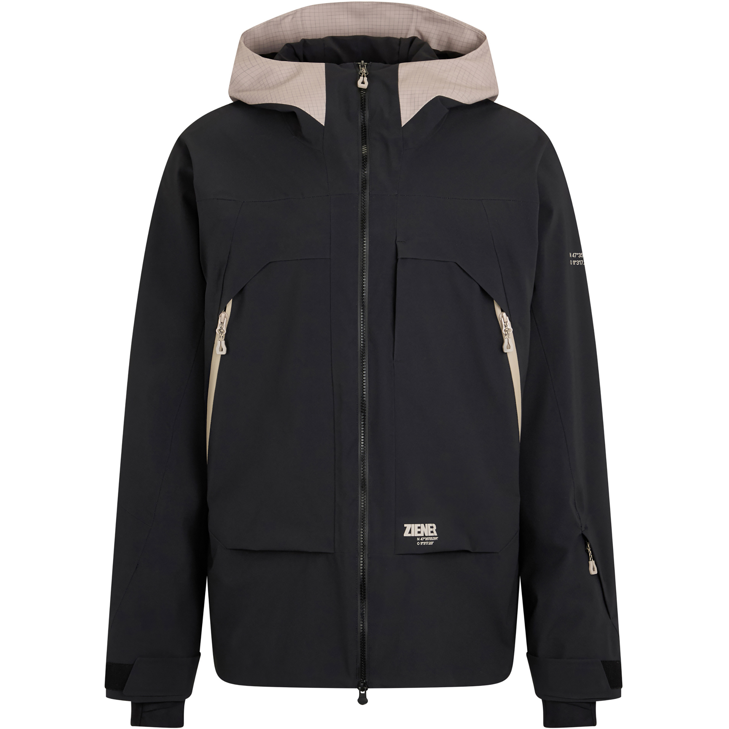 Ziener Rafino-Z Herren Isolationsjacke schwarz Größe XL Freeride | Skifahren Elastisch