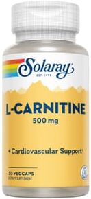 Solaray L-CARNITINA 500mg 30 Cápsulas