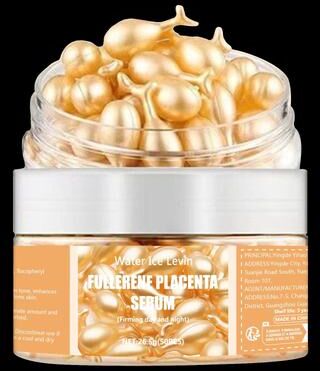 Inspired Finds RadiantGlow Collagen Hyaluronic Face Care Capsules Acne Spot Remover Wrinkle Firming Whitening Serum 1 Bottle