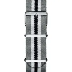 Davosa Textil Natoband TERNOS Nylon 20mm 169.555.20 - grau,schwarz