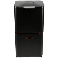 Joseph Lallo Intelligent Waste Prullenbak Totem Max - 60 l - Zwart, Abfalleimer, Schwarz