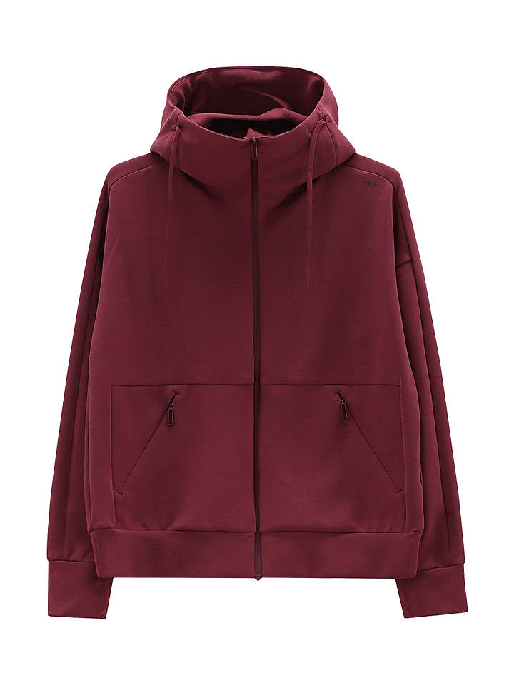 Jeanne Baret Sweatjacke "Jakarta" in Pflaume - 42