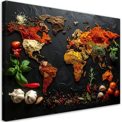 LEINWANDBILD Essen & Trinken 100x70cm