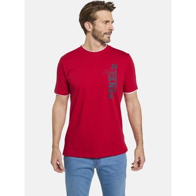 T-Shirt JAN VANDERSTORM "T-Shirt FLEMMING", Herren, Gr. XXL, rot, Shirts T-Shirt