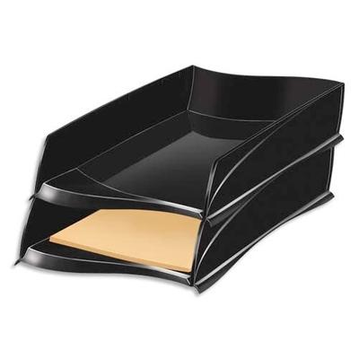 Briefkorb A4 Ellypse 300 schwarz