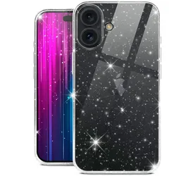 moex Sparky Case iPhone 16 mit Glitzer Design