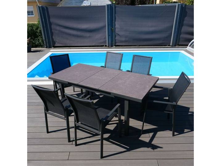 Sungörl Bamberg Stapelsessel Aluminium/Textilene