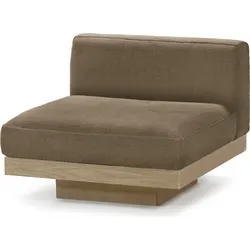 Rudolph Einsitzer-Gartensofa 93 cm, Kamel