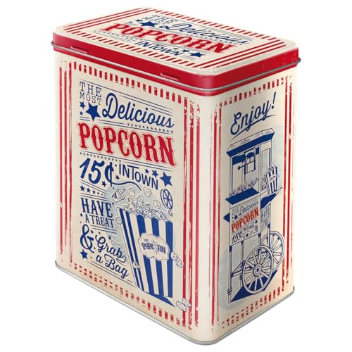 Nostalgic-Art Retro voorraadblik Popcorn, 3 l